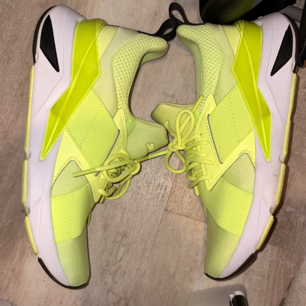 Puma Neon Yellow Athletic Shoes